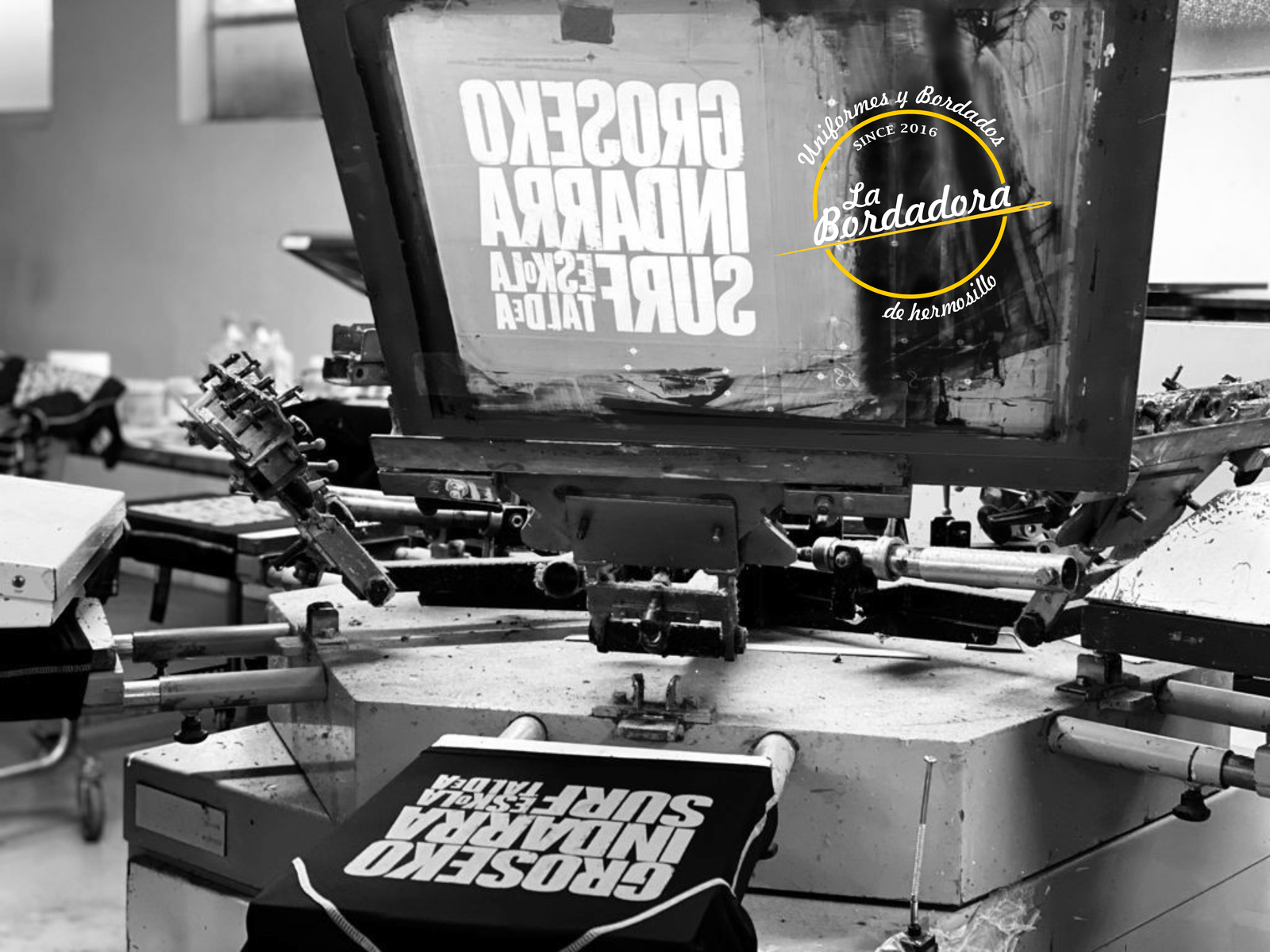 Serigrafia - la bordadora